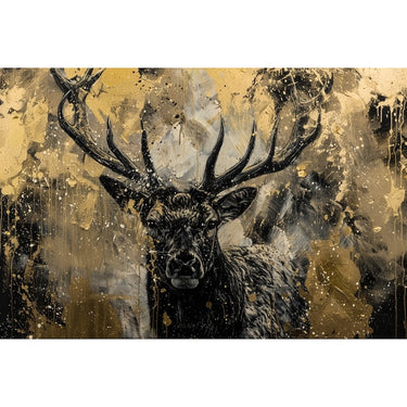 Modern Deer Canvas